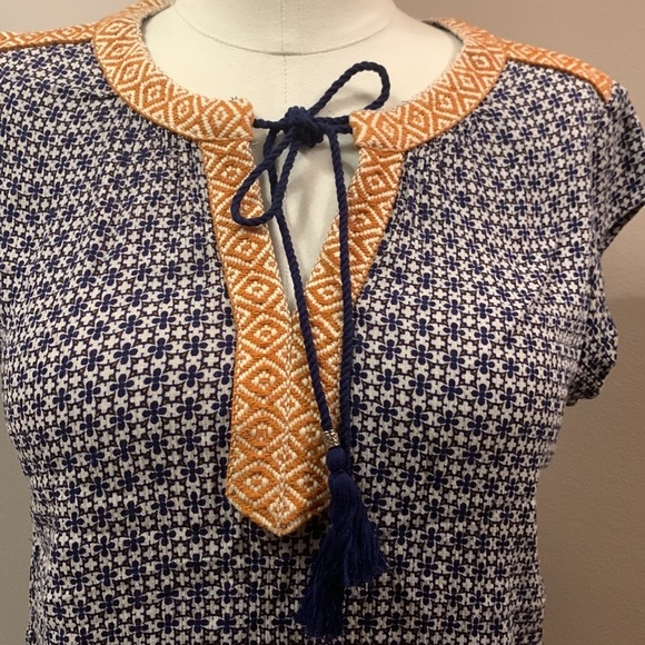 DR2 Short-Sleeved Top With Tassels size S - Picture 6 of 12